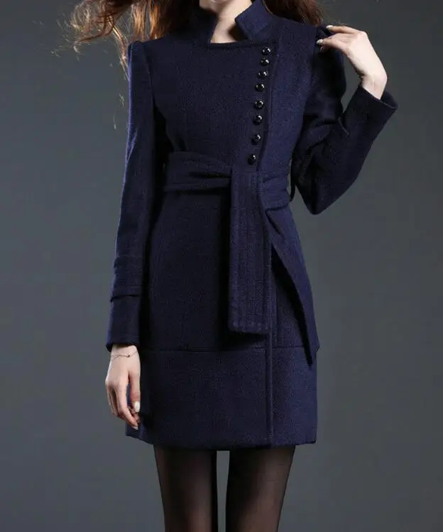 S--3XL HOT / Spring Women New Fashion Cultivate one's morality leisure collar single-breasted cloth coat
S--3XL HOT / Spring Women New Fashion Cultivate one's morality leisure collar single-breasted cloth coat