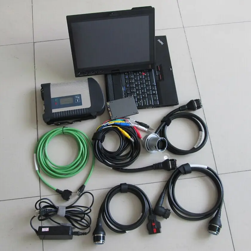 Best quality MB Star C4 full Chip MB SD Connect Compact 4 Diagnosis Tool + X200t Laptop (with software SSD) Win11 system
Best quality MB Star C4 full Chip MB SD Connect Compact 4 Diagnosis Tool + X200t Laptop (with software SSD) Win11 system