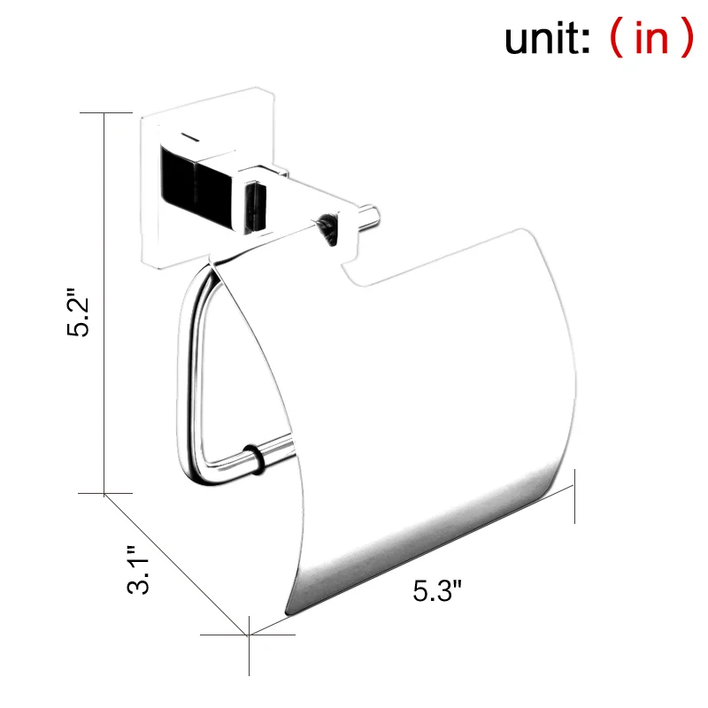 SUS 304 Stainless Steel Paper Box Roll Rolder Clamshell Toilet Paper Holder Tissue Box Bathroom Accessories
SUS 304 Stainless Steel Paper Box Roll Rolder Clamshell Toilet Paper Holder Tissue Box Bathroom Accessories