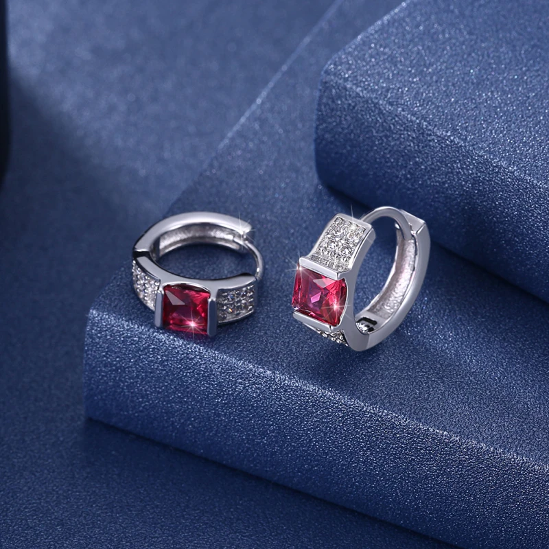 Garilina Trendy Silver Color Hot Pink Stone Women's Clip Earrings July-birthstones New Year Christmas Day Gifts For Women AE2244
Garilina Trendy Silver Color Hot Pink Stone Women's Clip Earrings July-birthstones New Year Christmas Day Gifts For Women AE2244