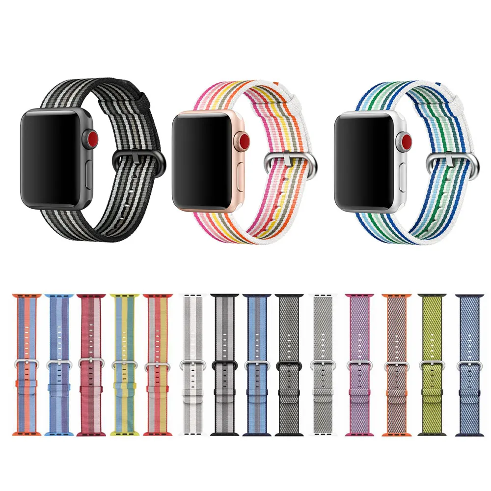 2016 Новое Желтое Спорт Ремешок для Apple Watch Band for Силиконовой Лентой Новые Цвета |