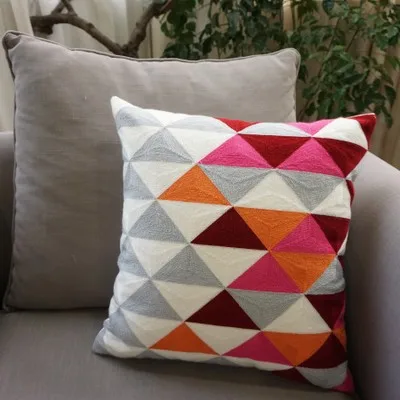 Embroidery Pillow Cover BOHO Cushion Cover 100% Cotton Wedding Pillow Cover Boho Home Decor, Custom Size&Color 45X45CM/40CMR
Embroidery Pillow Cover BOHO Cushion Cover 100% Cotton Wedding Pillow Cover Boho Home Decor, Custom Size&Color 45X45CM/40CMR