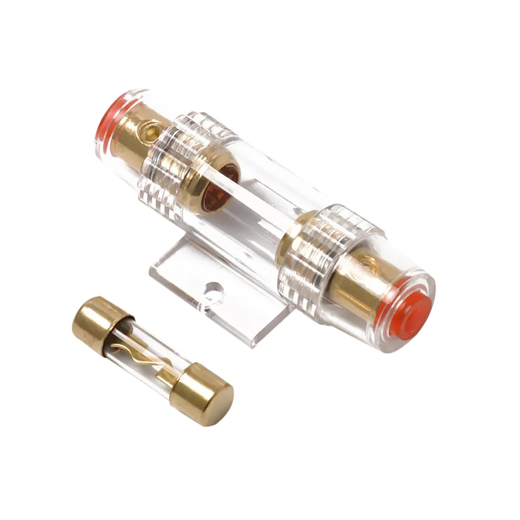 1 Set 100A AGU 3.3x1.6x0.9 Inch Fuse Holder & Fuse Car Audio Refit Fuse Holder Car Stereo Audio Circuit For 4/8 Gauge Wire
1 Set 100A AGU 3.3x1.6x0.9 Inch Fuse Holder & Fuse Car Audio Refit Fuse Holder Car Stereo Audio Circuit For 4/8 Gauge Wire