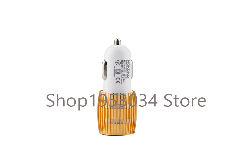 hopeboth Dual USB Car Charger Metal 2 Ports Blue Led Light 2.1A Car chargers Adapter For iPhone 6 7 8 X for Samsung s9
hopeboth Dual USB Car Charger Metal 2 Ports Blue Led Light 2.1A Car chargers Adapter For iPhone 6 7 8 X for Samsung s9