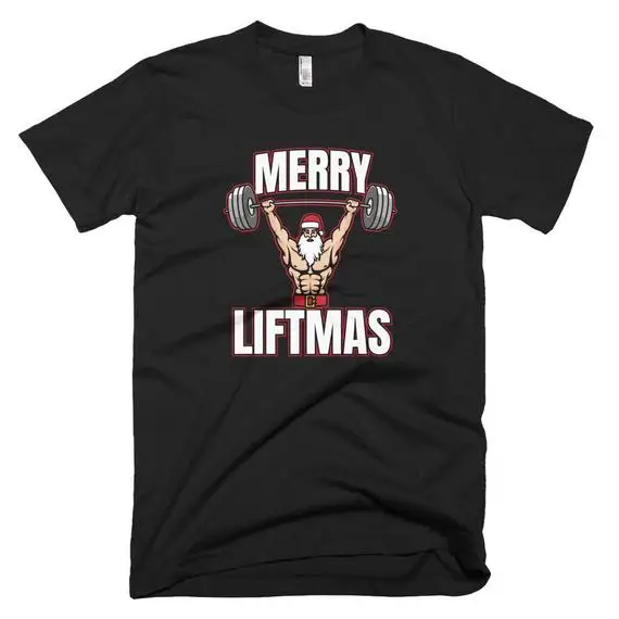 2018 New Fashion Brand Clothing Merry Liftmas Shirt // Christmas T Shirt // Gym Fitness T Shirt // Workout Short-Sleeve T-Shirt
2018 New Fashion Brand Clothing Merry Liftmas Shirt // Christmas T Shirt // Gym Fitness T Shirt // Workout Short-Sleeve T-Shirt