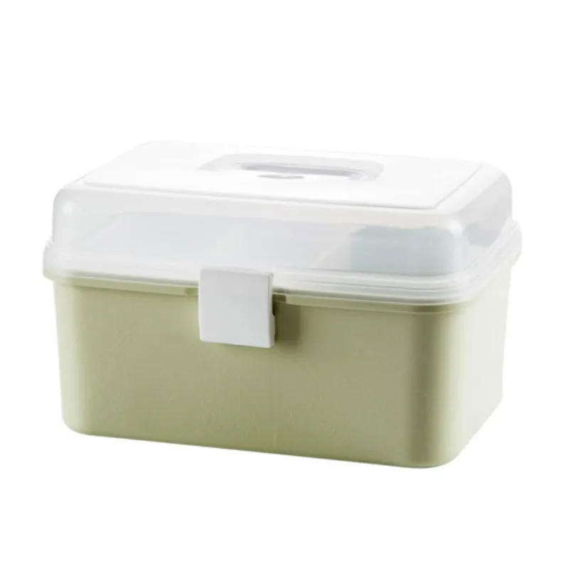Family Large Double-layer Medicine Box First Aid Kit Medicine Box Household Portable Medicine Storage Box Pill Box Medical Bins
Family Large Double-layer Medicine Box First Aid Kit Medicine Box Household Portable Medicine Storage Box Pill Box Medical Bins