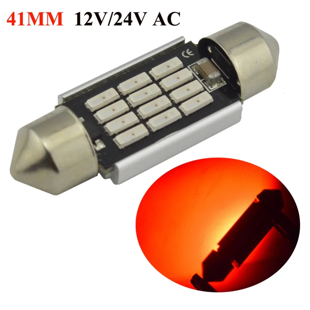 10pcs AC12-24V 41mm SMD 4014 12LED 5 colors Dome Festoon Car Light CANBUS Error Free C5W LED Lamp auto Bulb interior light
10pcs AC12-24V 41mm SMD 4014 12LED 5 colors Dome Festoon Car Light CANBUS Error Free C5W LED Lamp auto Bulb interior light
