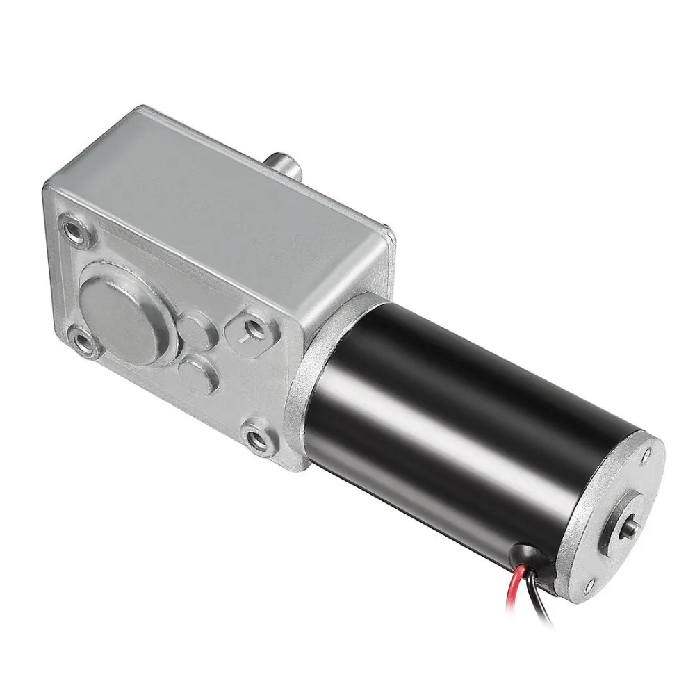 

UXCELL(R) 1Pcs DC 12V 250RPM 8mm Shaft Worm Gear Motor High Torque Speed Reduce Turbine Electric Power More Parameters Available