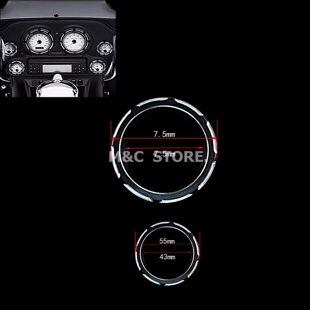 Motorcycle Instrument Cover Board 4" Speedometer 2" Burst Bezel Kit For Harley touring Road Glide Street Glide 1996-2012 2013
Motorcycle Instrument Cover Board 4" Speedometer 2" Burst Bezel Kit For Harley touring Road Glide Street Glide 1996-2012 2013