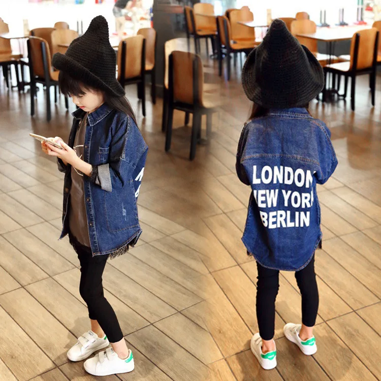 Baby Girls Boys Denim Letter Coats Vintage Jeans Jackets for Girl Clothes Toddler Denim Jackets Children Outerwear Jean Sweaters
Baby Girls Boys Denim Letter Coats Vintage Jeans Jackets for Girl Clothes Toddler Denim Jackets Children Outerwear Jean Sweaters