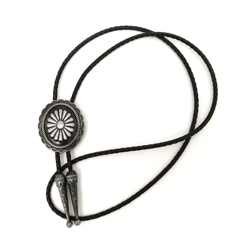 Vintage Antique Silver Sunflower Totem Bolo Tie for Men Western Cowboy Novelty Neckties Fashion Mens Gift Christmas Accessories
Vintage Antique Silver Sunflower Totem Bolo Tie for Men Western Cowboy Novelty Neckties Fashion Mens Gift Christmas Accessories