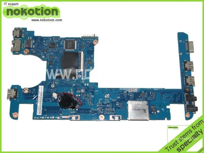 NOKOTION Laptop Motherboard for samsung NC210 NC110 BA92-07684A Intel N455 CPU on board DDR3 Mainboard free shipping
NOKOTION Laptop Motherboard for samsung NC210 NC110 BA92-07684A Intel N455 CPU on board DDR3 Mainboard free shipping