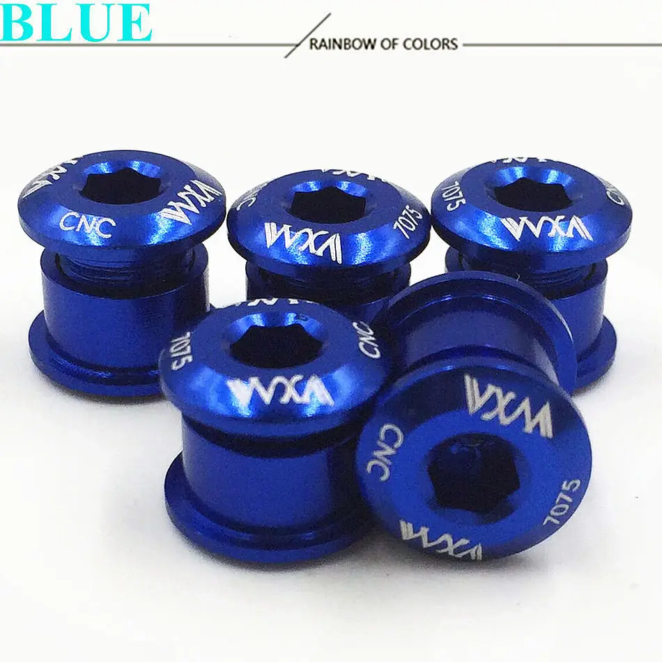 VXM 5PCS Chainwheel Bolts Bicycle Crankset Chainring Bolts&Nuts Road MTB Bike Disc Screws for Crankset Bicycle Parts Accessories
VXM 5PCS Chainwheel Bolts Bicycle Crankset Chainring Bolts&Nuts Road MTB Bike Disc Screws for Crankset Bicycle Parts Accessories