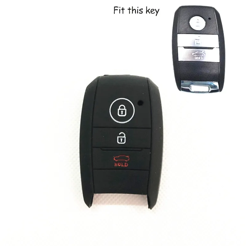 3 Button Silicone Car Remote Key Fob Shell Cover Case For Kia Rio Ceed Soul Sportage Sorento Carens Picanto Skin Holder
3 Button Silicone Car Remote Key Fob Shell Cover Case For Kia Rio Ceed Soul Sportage Sorento Carens Picanto Skin Holder