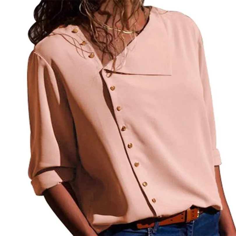 CUHAKCI Summer Shirts Long Sleeve Button Design Women Blouses Ladies Polyester Office Shirts Casual Blouse Tops Blusas
CUHAKCI Summer Shirts Long Sleeve Button Design Women Blouses Ladies Polyester Office Shirts Casual Blouse Tops Blusas