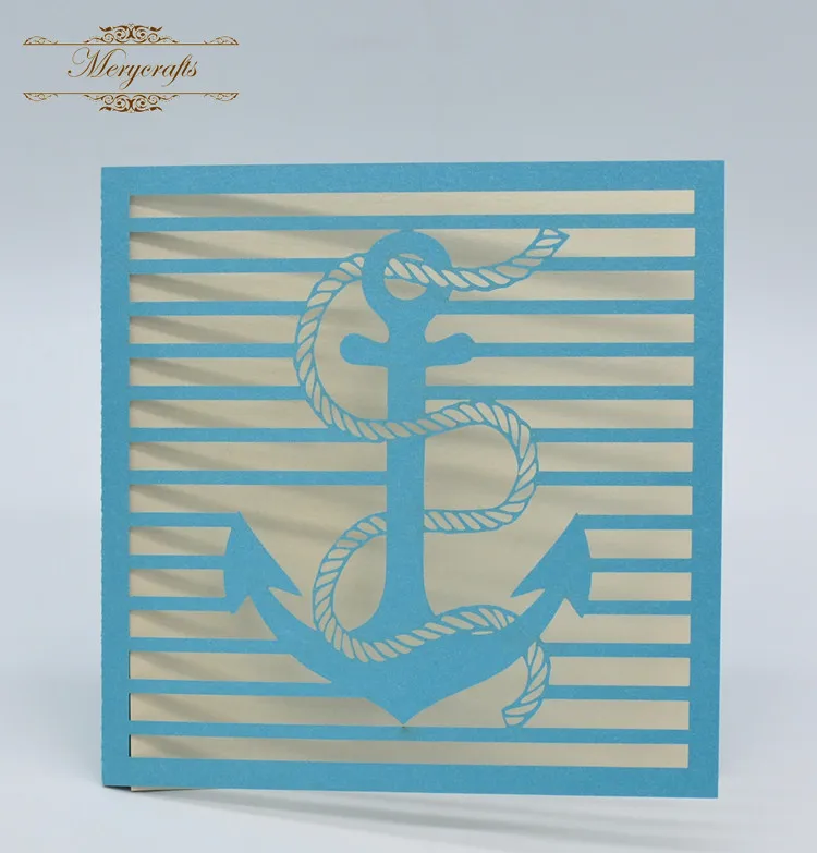 Black pearls MR111 handmade wedding invitation decoration greeting card with anchor design
Black pearls MR111 handmade wedding invitation decoration greeting card with anchor design