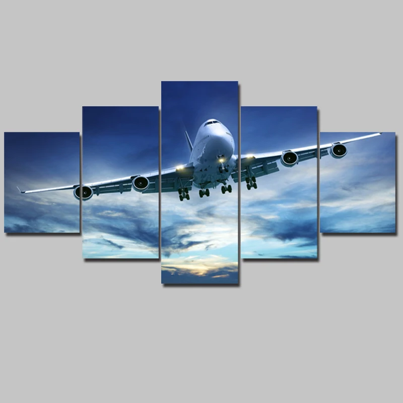 Modular Decoration Posters Picture On Canvas Wall 5 Panel Airplane Art Home Framework Living Room HD Printed Modern Painting
Modular Decoration Posters Picture On Canvas Wall 5 Panel Airplane Art Home Framework Living Room HD Printed Modern Painting