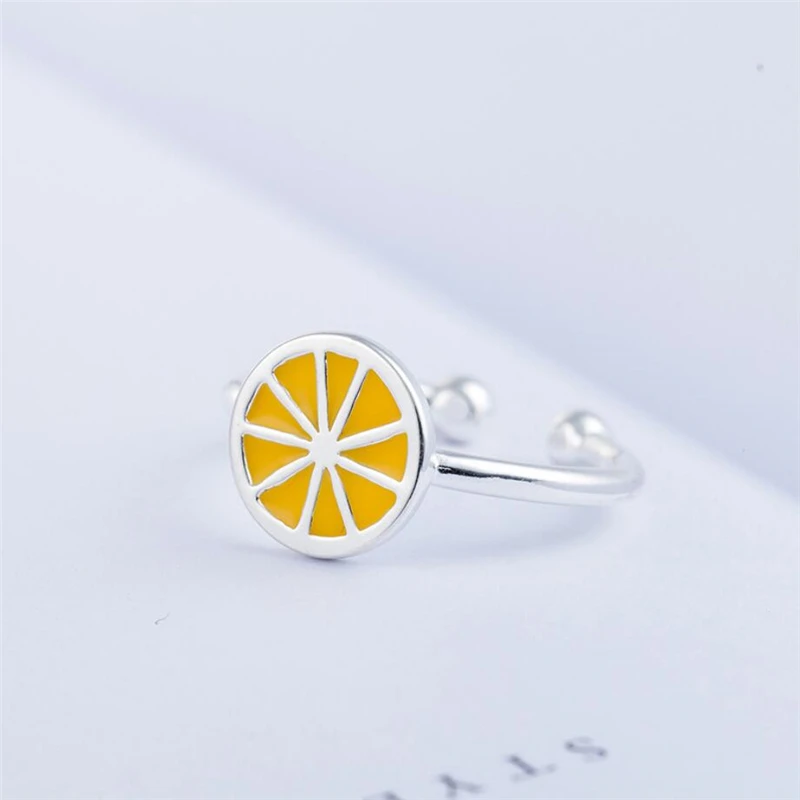 Sole Memory Simple Lovely Summer Cool Fruit Orange Creative Silver Color Female Resizable Opening Rings SRI341
Sole Memory Simple Lovely Summer Cool Fruit Orange Creative Silver Color Female Resizable Opening Rings SRI341