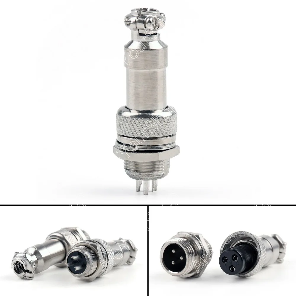 Areyourshop 5Sets / 30Sets 3 Pin XLR 12mm Audio Male + Female Cable Connector Adapter Chassis Mount
Areyourshop 5Sets / 30Sets 3 Pin XLR 12mm Audio Male + Female Cable Connector Adapter Chassis Mount