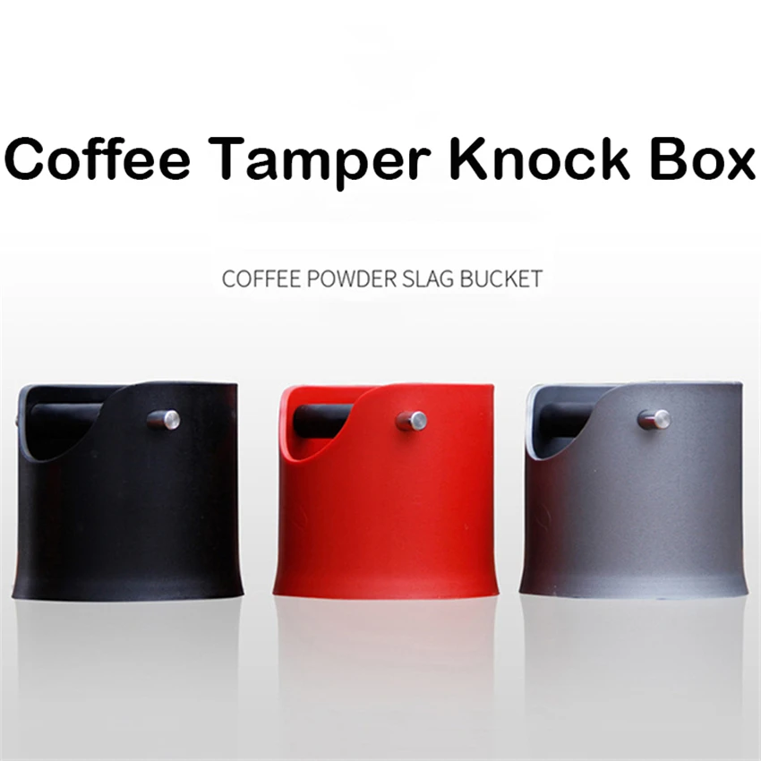 ABS Shock-absorbent Coffee Knock Box Anti slip Coffee Grind Dump Bin Waste Bin with Detachable Knock Bar for Barista tools
ABS Shock-absorbent Coffee Knock Box Anti slip Coffee Grind Dump Bin Waste Bin with Detachable Knock Bar for Barista tools