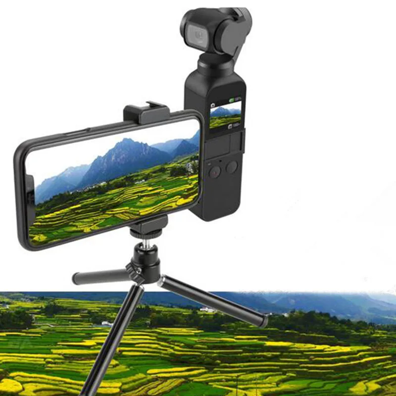 Штатив для DJI Osmo Карманный Многофункциональный алюминиевый кронштейн для OSMO Pocket 1 2 3-осевой карданный держатель аксессуары
Штатив для DJI Osmo Карманный Многофункциональный алюминиевый кронштейн для OSMO Pocket 1 2 3-осевой карданный держатель аксессуары