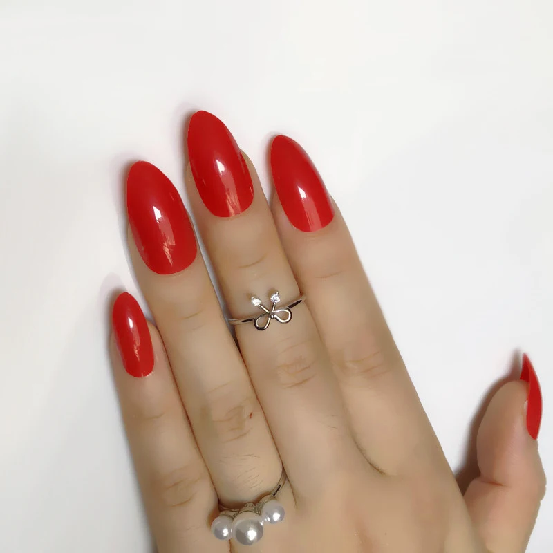 Bright red Acrylic False nails Stiletto Artificial Press Fake nails On Nails Pointed Ladies DIY Manicure 24pcs on Tips Full Wrap
Bright red Acrylic False nails Stiletto Artificial Press Fake nails On Nails Pointed Ladies DIY Manicure 24pcs on Tips Full Wrap