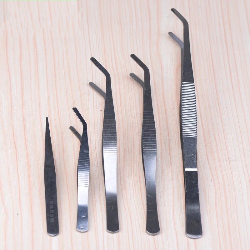 1 шт. Полезная из нержавеющей стали пинцет DIY Сказочный Сад ремесло украшение