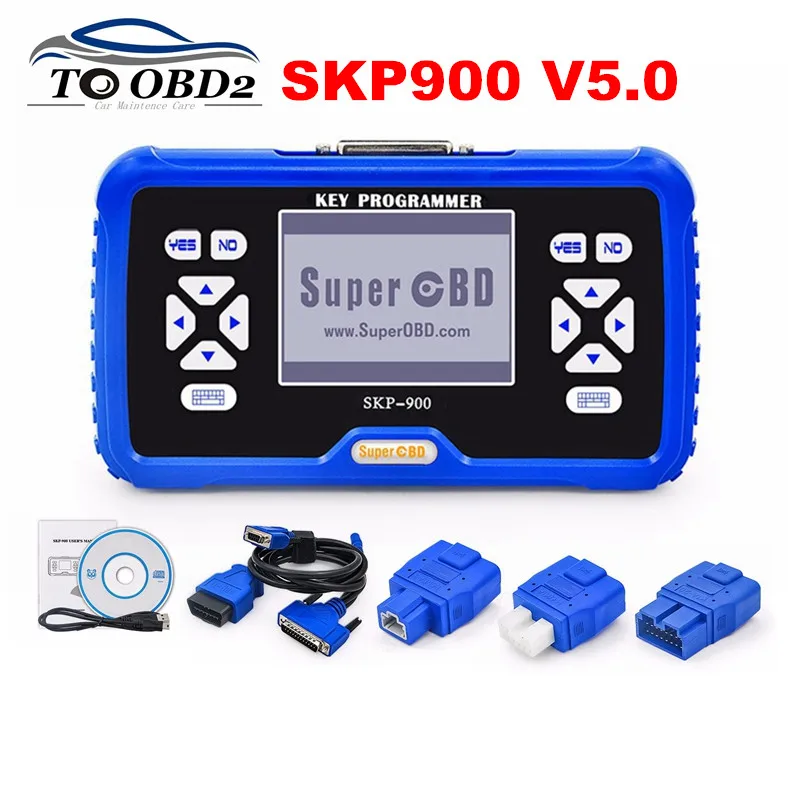 SuperOBD SKP900 ключевой программист V5.0 Оригинальный новая версия он лайн поддерживает