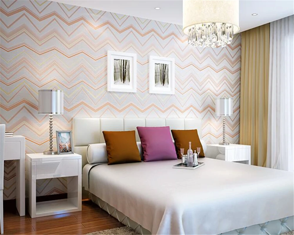 beibehang 3d wallpaper on the wall Modern minimalist non-woven wallpaper roll abstract striped home indoor kids room wallpaper
beibehang 3d wallpaper on the wall Modern minimalist non-woven wallpaper roll abstract striped home indoor kids room wallpaper