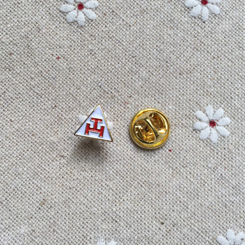 10 шт. масонская брошь с отворотом эмалированная значки для каменной кладки