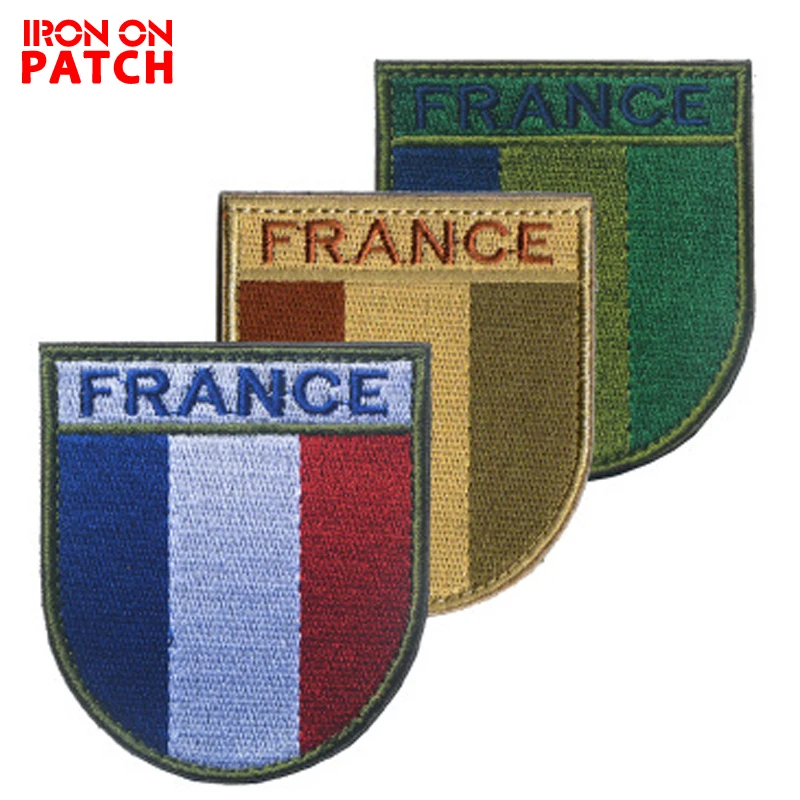 

The French France Army Flag F2/FELIN shield Patches armband nationality identification embroidery Tactical Military PATCH