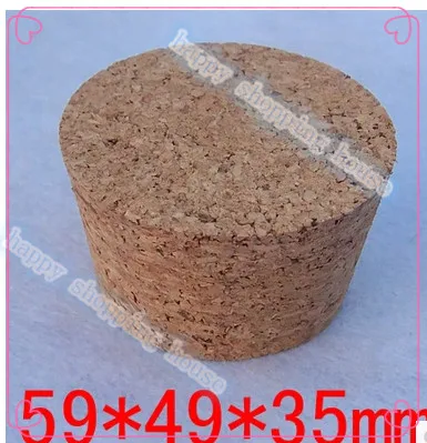 Packing material cork Sealed bottle stopper large pudding jars cork tea glass bottle 59mm*49mm*35mm
Packing material cork Sealed bottle stopper large pudding jars cork tea glass bottle 59mm*49mm*35mm