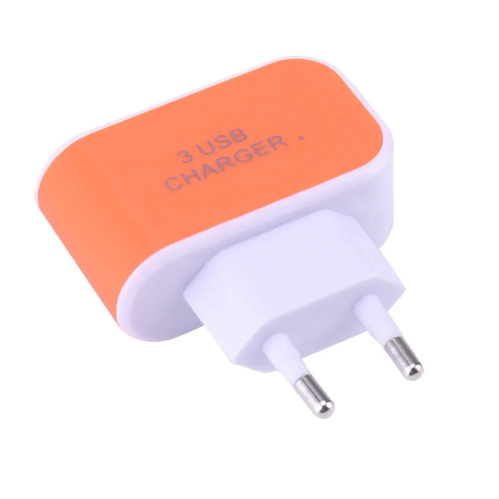 Сетевое зарядное устройство с 3 USB портами 1 А|Зарядные устройства для телефонов| |