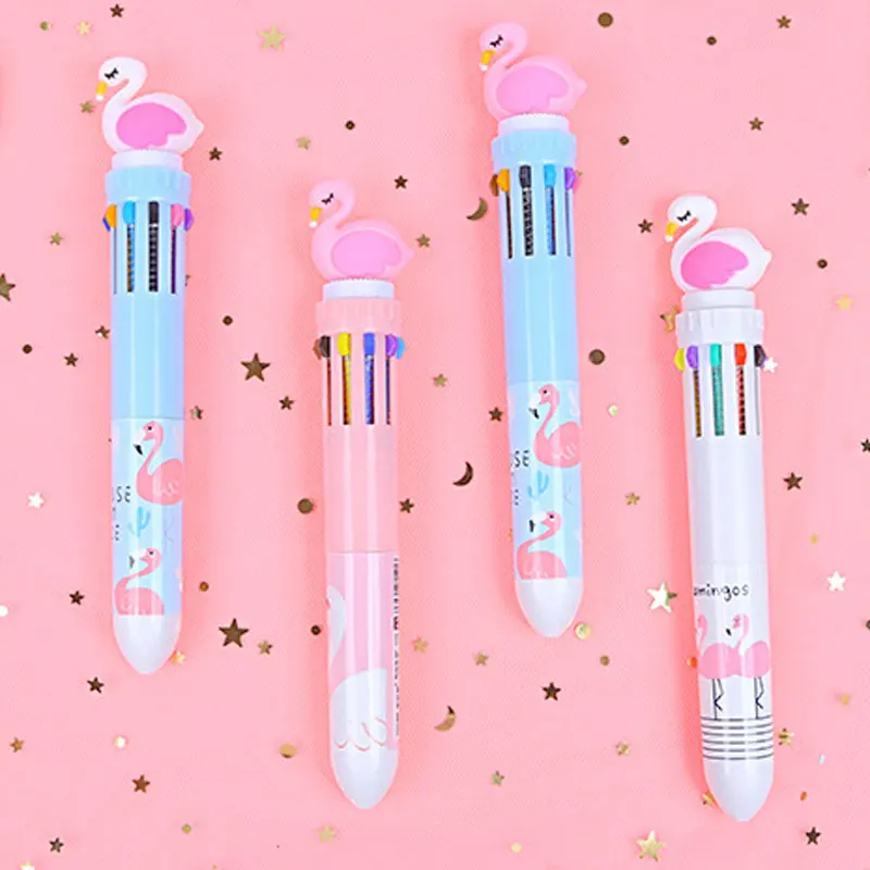 1Pcs Kawaii Flamingo 10 Colors Chunky Ballpoint Pen School Office Supply Gift Stationery Papelaria Escolar
1Pcs Kawaii Flamingo 10 Colors Chunky Ballpoint Pen School Office Supply Gift Stationery Papelaria Escolar