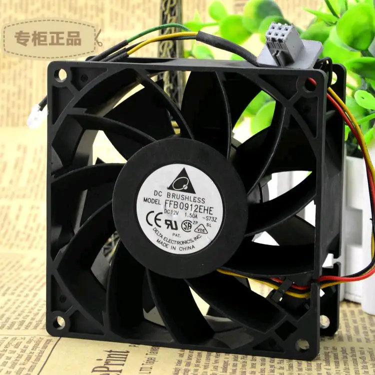 Free Delivery. 9038 FFB0912EHE DC12V 1.5 A pressurized violence Double ball bearing fan
Free Delivery. 9038 FFB0912EHE DC12V 1.5 A pressurized violence Double ball bearing fan