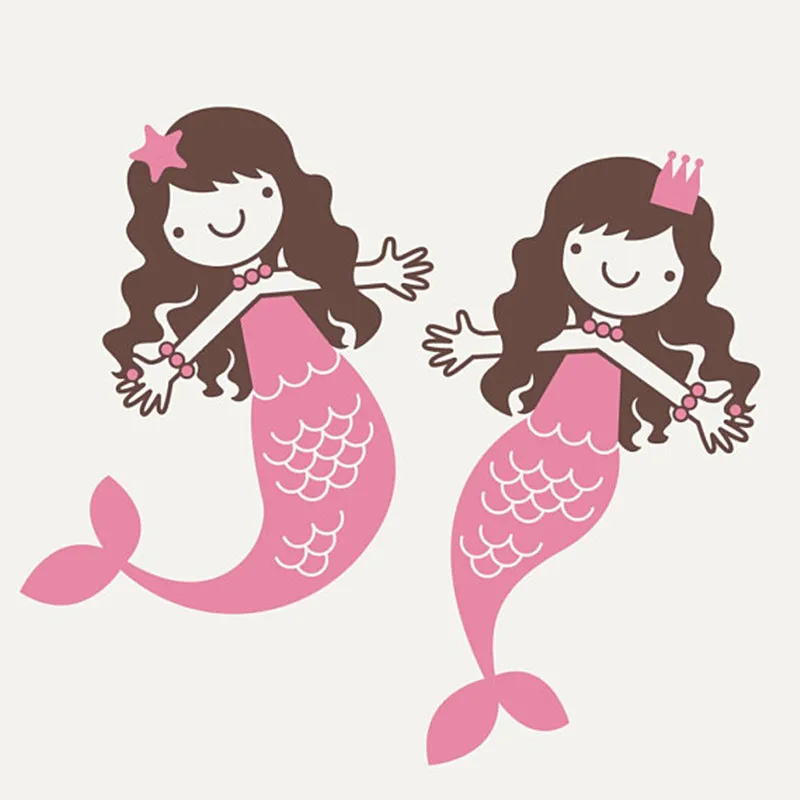 2pcs Mini Mermaid Wall Stickers Creative Nordic Style Stickers Wall Sticker For Kid Room for Home Living Room Decoration T180726
2pcs Mini Mermaid Wall Stickers Creative Nordic Style Stickers Wall Sticker For Kid Room for Home Living Room Decoration T180726