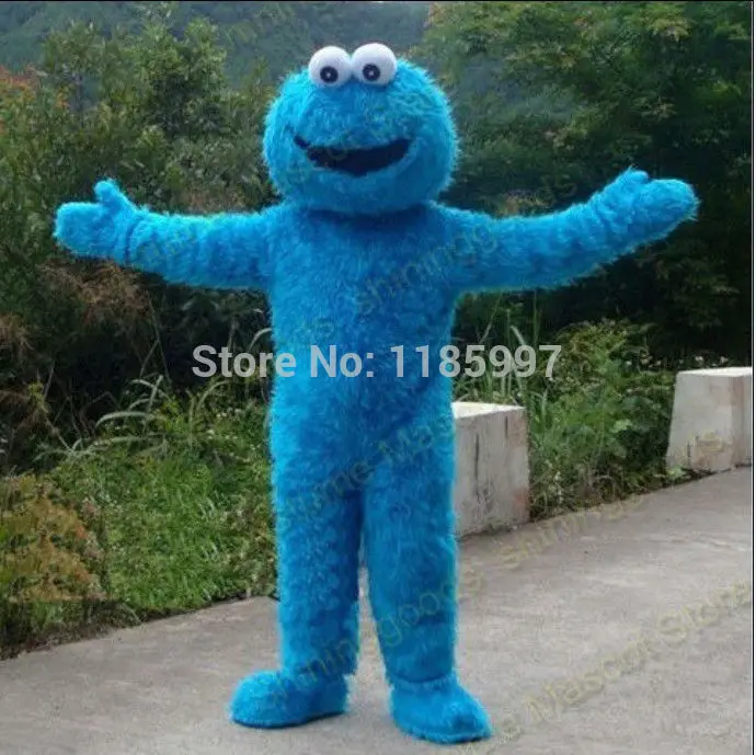 HOT SALE NEW BLUE Cookie Sesame street Monster Halloween animal Mascot Costume Fancy Dress Animal mascot costume free shipping
HOT SALE NEW BLUE Cookie Sesame street Monster Halloween animal Mascot Costume Fancy Dress Animal mascot costume free shipping