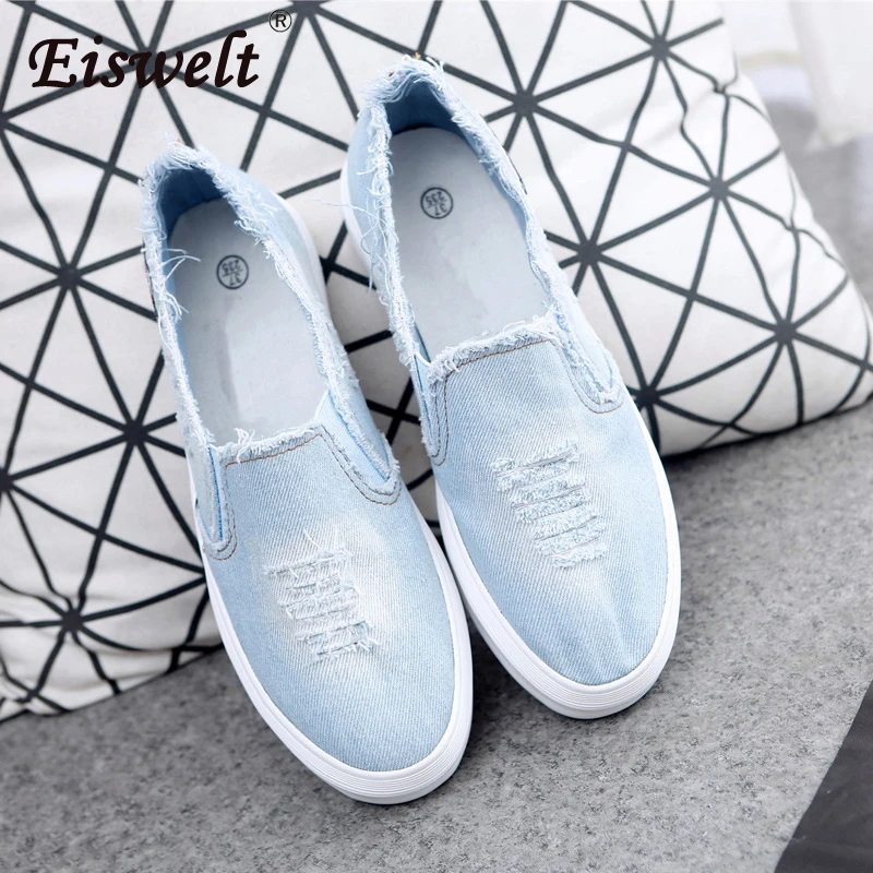 EISWELT Women Flats Summer Canvas Shoes Thick-soled Shoes Female Flats Shoes Cowboy Ladies Fashion Casual Shoes Women Flats
EISWELT Women Flats Summer Canvas Shoes Thick-soled Shoes Female Flats Shoes Cowboy Ladies Fashion Casual Shoes Women Flats