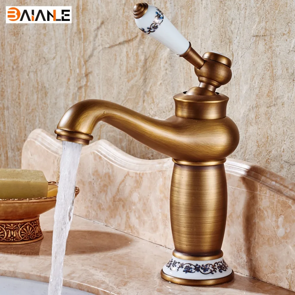 Bathroom Basin Faucet Hot Sale ,Antique bronze Brass Mixer Tap with Ceramic Sink Faucet, Bath Mixer Free Shipping
Bathroom Basin Faucet Hot Sale ,Antique bronze Brass Mixer Tap with Ceramic Sink Faucet, Bath Mixer Free Shipping