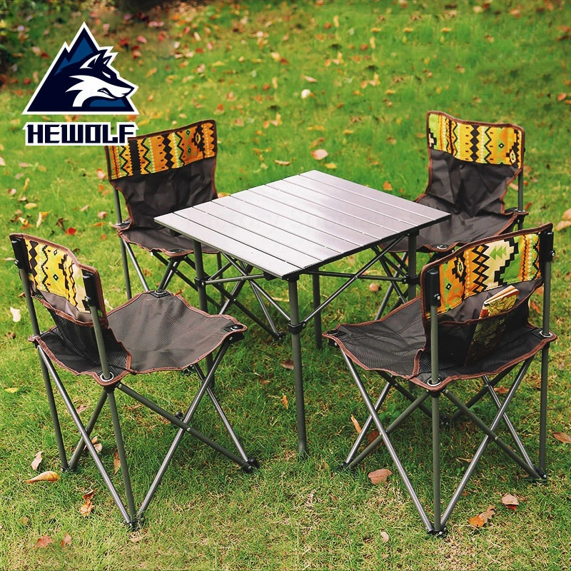 Hewolf Outdoor Camping Table Chairs Fishing Chairs Folding Portable Tables Chairs 4 Seat Big Size Foldable Chair Camping Picnic
Hewolf Outdoor Camping Table Chairs Fishing Chairs Folding Portable Tables Chairs 4 Seat Big Size Foldable Chair Camping Picnic