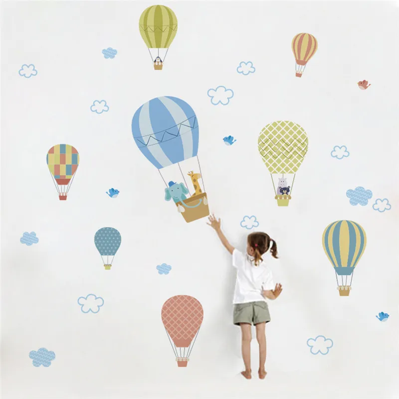 Hot Air Balloons Animals wall stickers decals decorative adesivo de parede children bedroom living room pvc wall sticker
Hot Air Balloons Animals wall stickers decals decorative adesivo de parede children bedroom living room pvc wall sticker