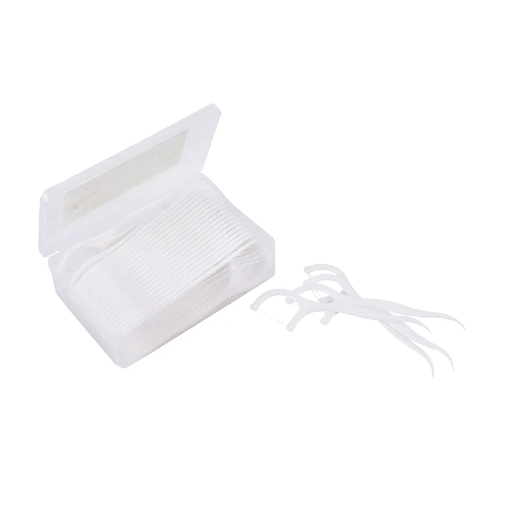 Tooth Cleaner 50PCS Dental Floss Oral Care Teeth Stick Floss Pick ToothPicks With Floss Dental Flosser Oral Hygiene
Tooth Cleaner 50PCS Dental Floss Oral Care Teeth Stick Floss Pick ToothPicks With Floss Dental Flosser Oral Hygiene