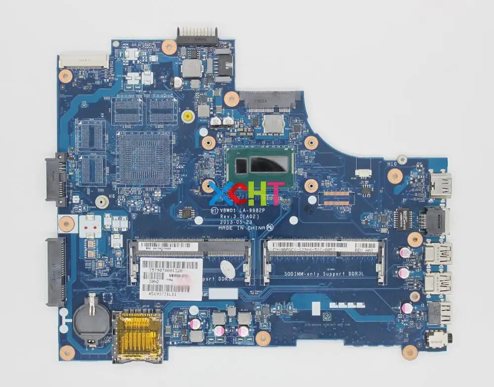 for Dell Inspiron 15R 3537 5537 00GCY 000GCY CN-000GCY w i5-4200U VBW01 LA-9982P Laptop Motherboard Mainboard Tested
for Dell Inspiron 15R 3537 5537 00GCY 000GCY CN-000GCY w i5-4200U VBW01 LA-9982P Laptop Motherboard Mainboard Tested