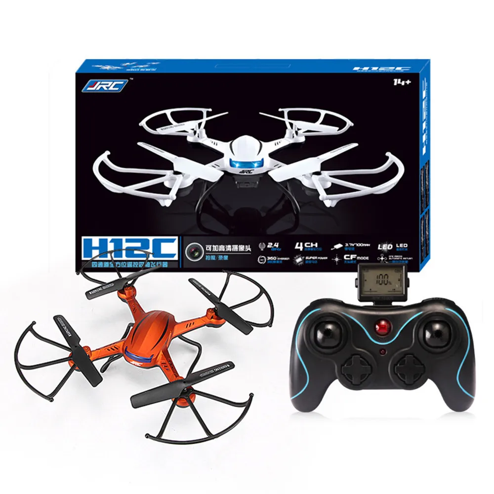 Профессиональный Квадрокоптер JJRC H12C большой RC пульт дистанционного управления