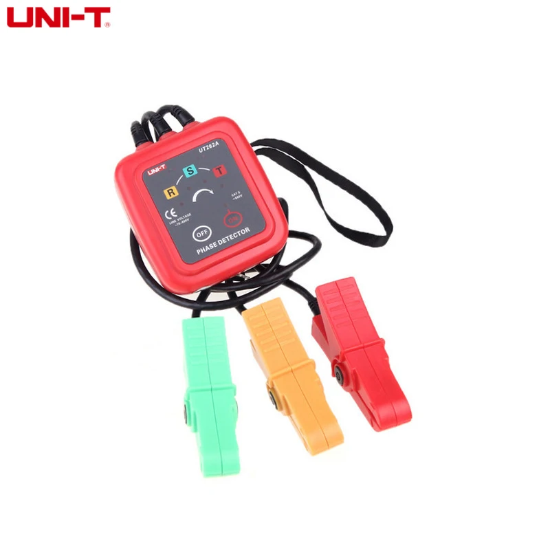 

UNI-T UT262A Non-Contact 3 Phase Sequence Rotation Detectors LED Display Frequency Range 40~70Hz, AC 70V~600V & Buzzer