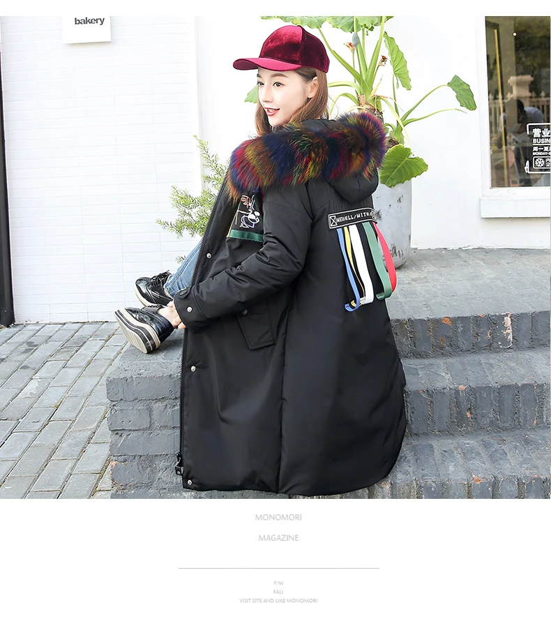 Fdfklak Large fur collar winter jacket women thick warm coat female hooded cotton padded parka woman winter coats and jackets
Fdfklak Large fur collar winter jacket women thick warm coat female hooded cotton padded parka woman winter coats and jackets