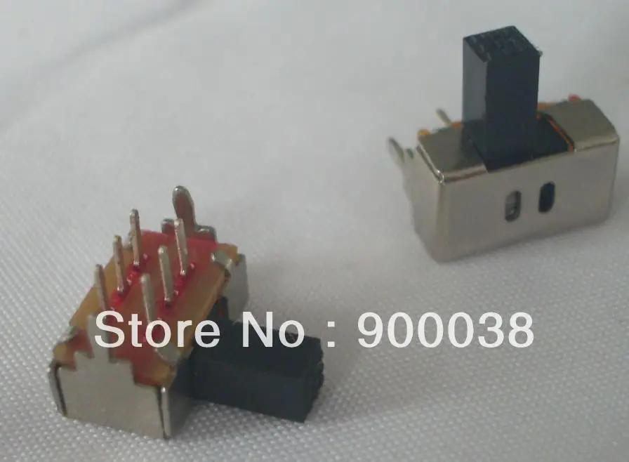 Slide Switch DIP type right angle 6pin dual 2P2T Height 6mm SK-22D02G6 ROHS Free shipping by UPS 1000pcs
Slide Switch DIP type right angle 6pin dual 2P2T Height 6mm SK-22D02G6 ROHS Free shipping by UPS 1000pcs