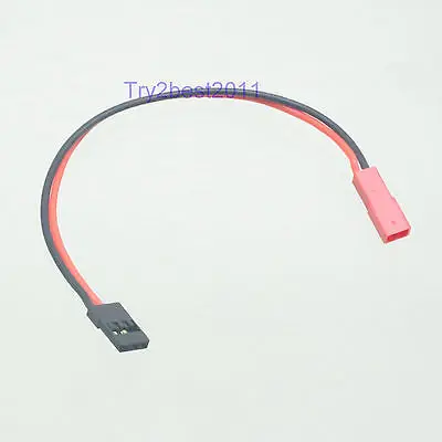 

2pcs JST Female Plug to JR Male Connector Battery Conversion Cable RC 20AWG