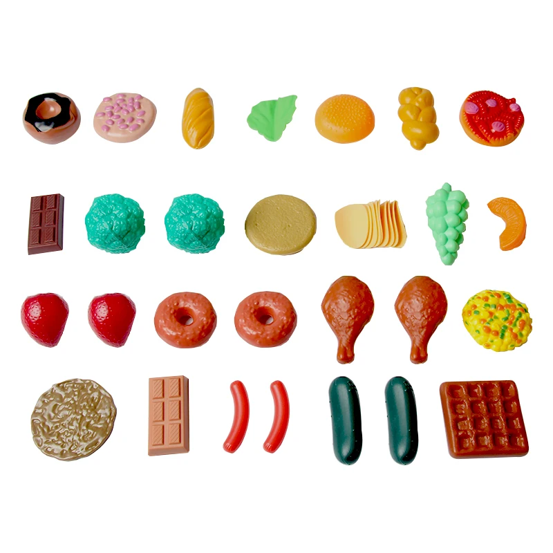 140PCS Kitchen Fun Simulation Cutting Fruits Vegetables Food Plastic Toy Pretend Food Cutting Toys Diversity Food sets for Kids
140PCS Kitchen Fun Simulation Cutting Fruits Vegetables Food Plastic Toy Pretend Food Cutting Toys Diversity Food sets for Kids