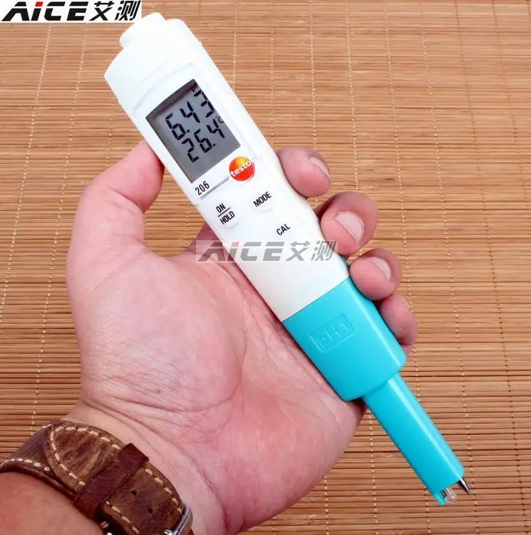 (Germany) TESTO 206-pH1 high precision pH meter pH meter
